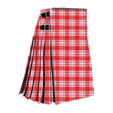 Menzies Red and White Tartan Kilt