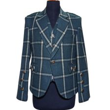 Modern Men Argyle Jacket And Vest