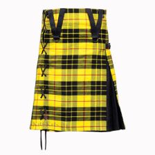 Moder Macleod Of Lewis Box pleated Hybrid Kilt