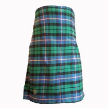 Morrison Ancient Tartan Kilt Front