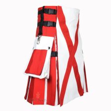 Northern Ireland Flag Hybrid Utility Kilt Front