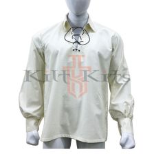 Traditional Off White Ghillie Shirt