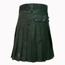 Olive Green Utility Kilt