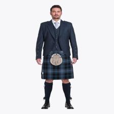 Scottish Patriot Ancient Tartan Kilt Outfit