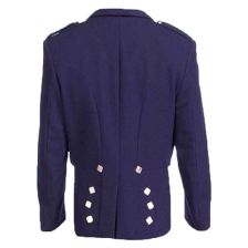 Prince Charlie Stylish Kilt Jacket Blue