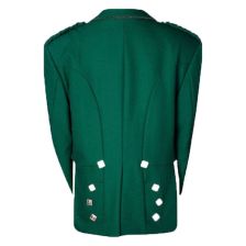 Prince Charlie Stylish Kilt Jacket Green