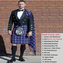 Scottish Prince Charlie Kilt Outfit