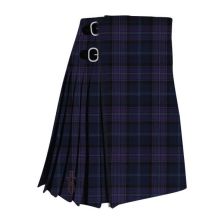 Purple Thistle Tartan Kilt