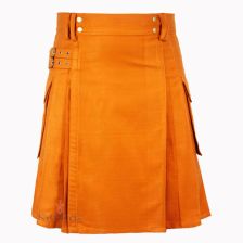  Saffron Tartan Kilt