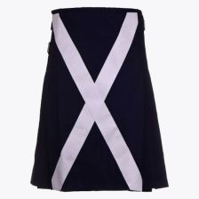 Scotland Flag Modern Pocketed Utility Kilt