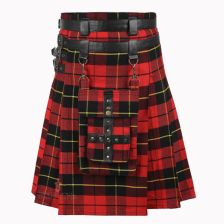  Wallace Clan Tartan Utility Kilt