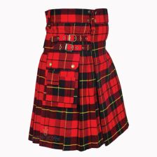 Wallace Tartan Utility Kilt For Men
