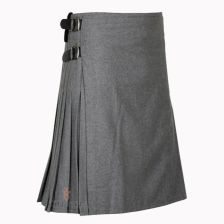 Grey Wool Kilt