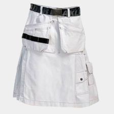 White Working Utility Kilt